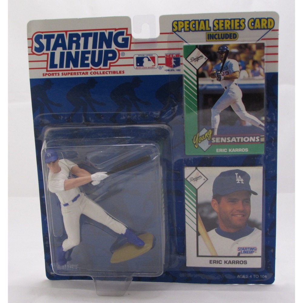 Kenner Starting Lineup Eric Karros LA Dodgers Baseball Figure